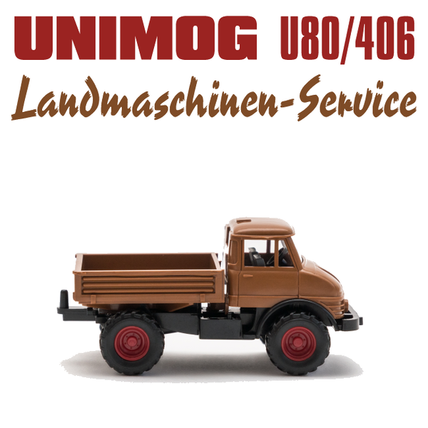 WIKING-Laden - Modell 1 - Unimog U80/406 - Landmaschinen-Service