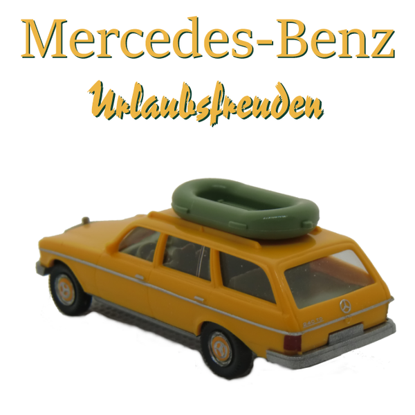 WIKING-Laden - Modell 8 - Mercedes 240TD - Urlaubsfreuden