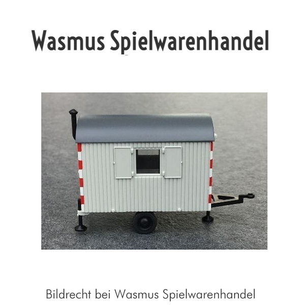 WASMUS - Bauwagen - papyrusweiß