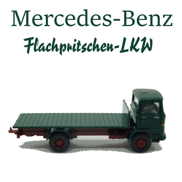 WIKING-Laden - Modell 5 - Mercedes  Flachpritschen-LKW