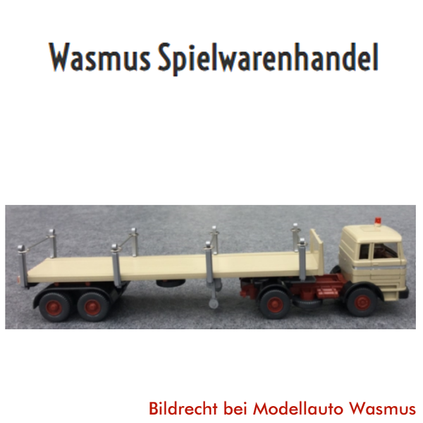 WASMUS - MB Rungensattelzug - olivgrau