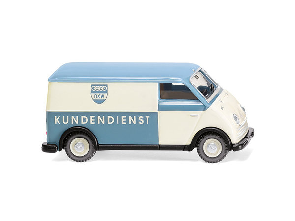 WIKING - DKW 3=6 Schnelllieferwagen Kasten (1955) "DKW Kundendienst"