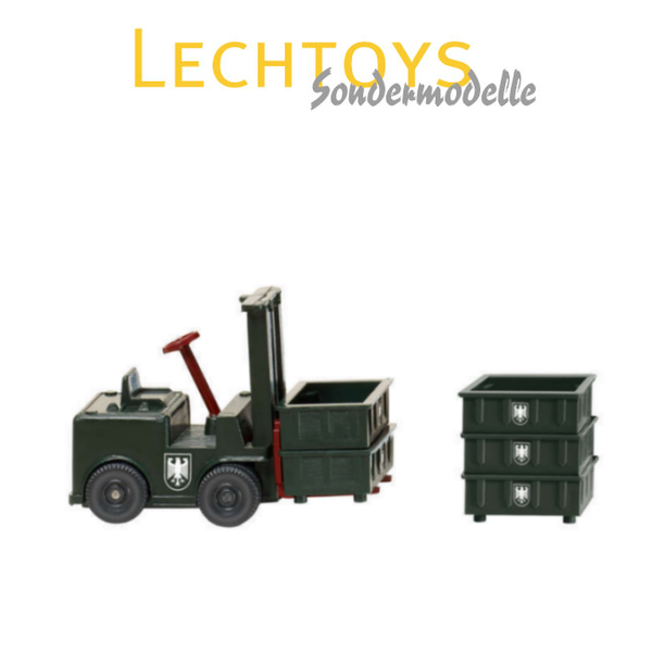 Lechtoys - Edition 58 - Gabelstapler Bundesgrenzschutz BGS