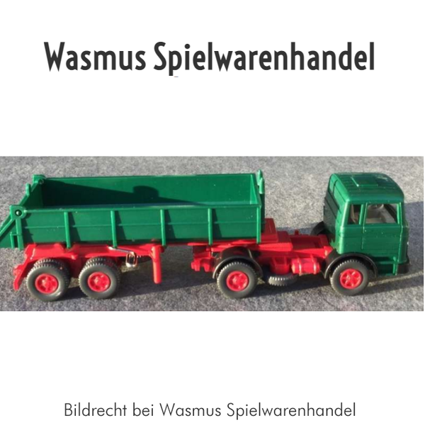 WASMUS - MB Hinterkippersattelzug - moosgrün