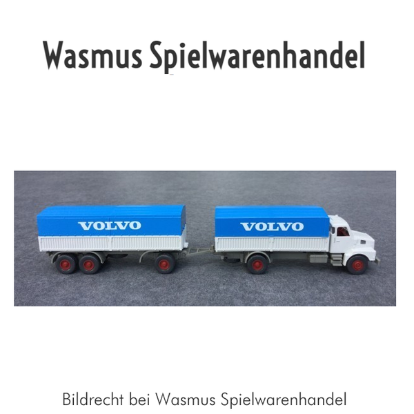 WASMUS - Volvo N10 Stahlpritschen-Lastzug "VOLVO"