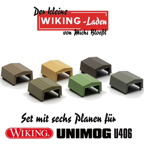 WIKING-Laden - Planenset für Unimog 406