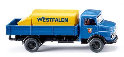 Pritschen-Lkw mit Aufsatztank (MB) "Westfalen"