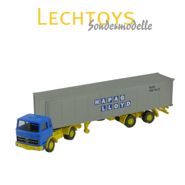 Lechtoys - Edition 60 - Mercedes Containersattelzug