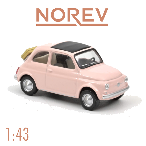 NOREV 1:43 - Fiat 500 - hellpink