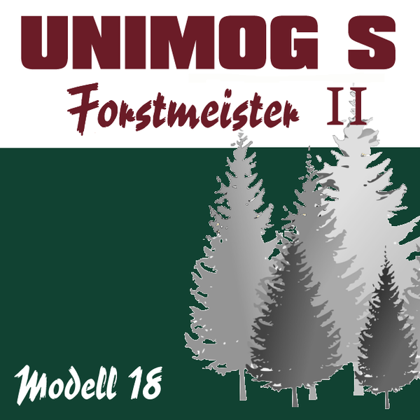 WIKING-Laden - Modell 18 - Unimog S - Forstmeister II