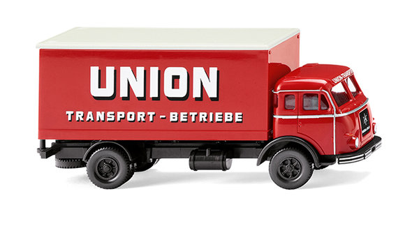 WIKING - Koffer-Lkw (Henschel) "Union Transport"